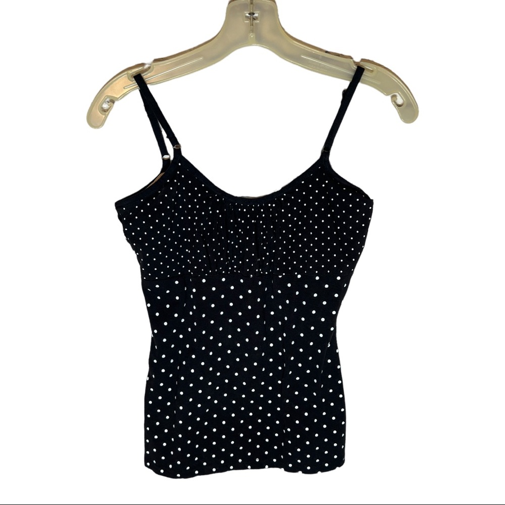 Vintage Energie polka dot camisole / blouse size large